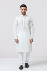 Regular Fit Embroidered Semi-Formal Panjabi