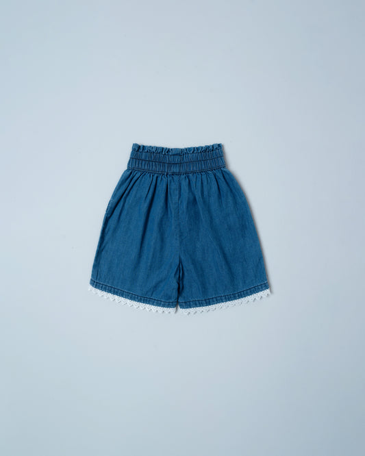 New Born Girls' Short Pant (6-18 Months)