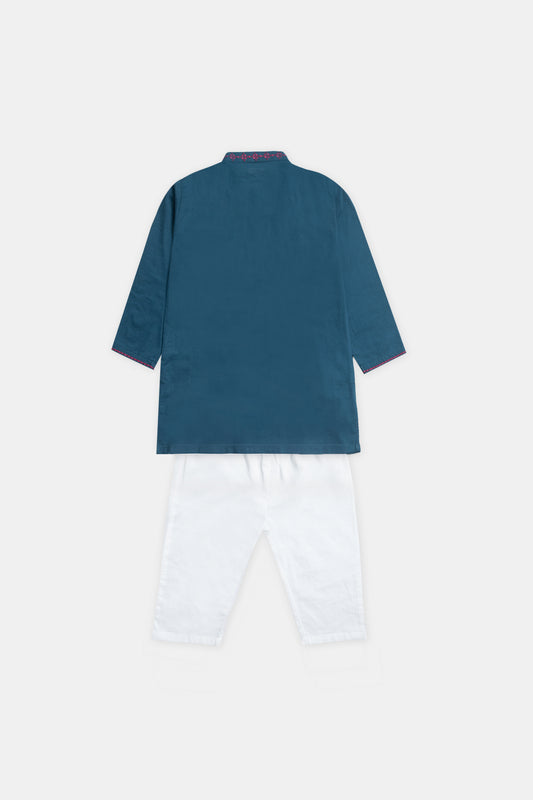 New Born Boys' Panjabi Set (0-6 Months)