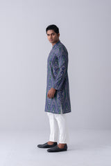 Regular Fit Printed Cotton Panjabi