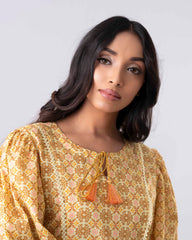 Mystika Printed Long Dress