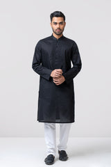 Regular Fit Embroidered Semi-Formal Panjabi