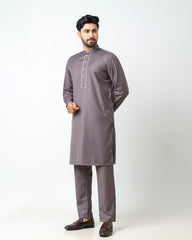 Regular Fit Embroidered Formal Ethnic Kurta Set