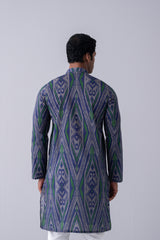 Regular Fit Printed Cotton Panjabi