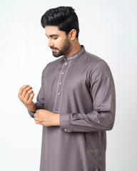 Regular Fit Embroidered Formal Ethnic Kurta Set