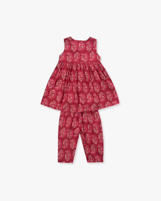 Newborn Girls' Ethnic Set (6-18 Months)