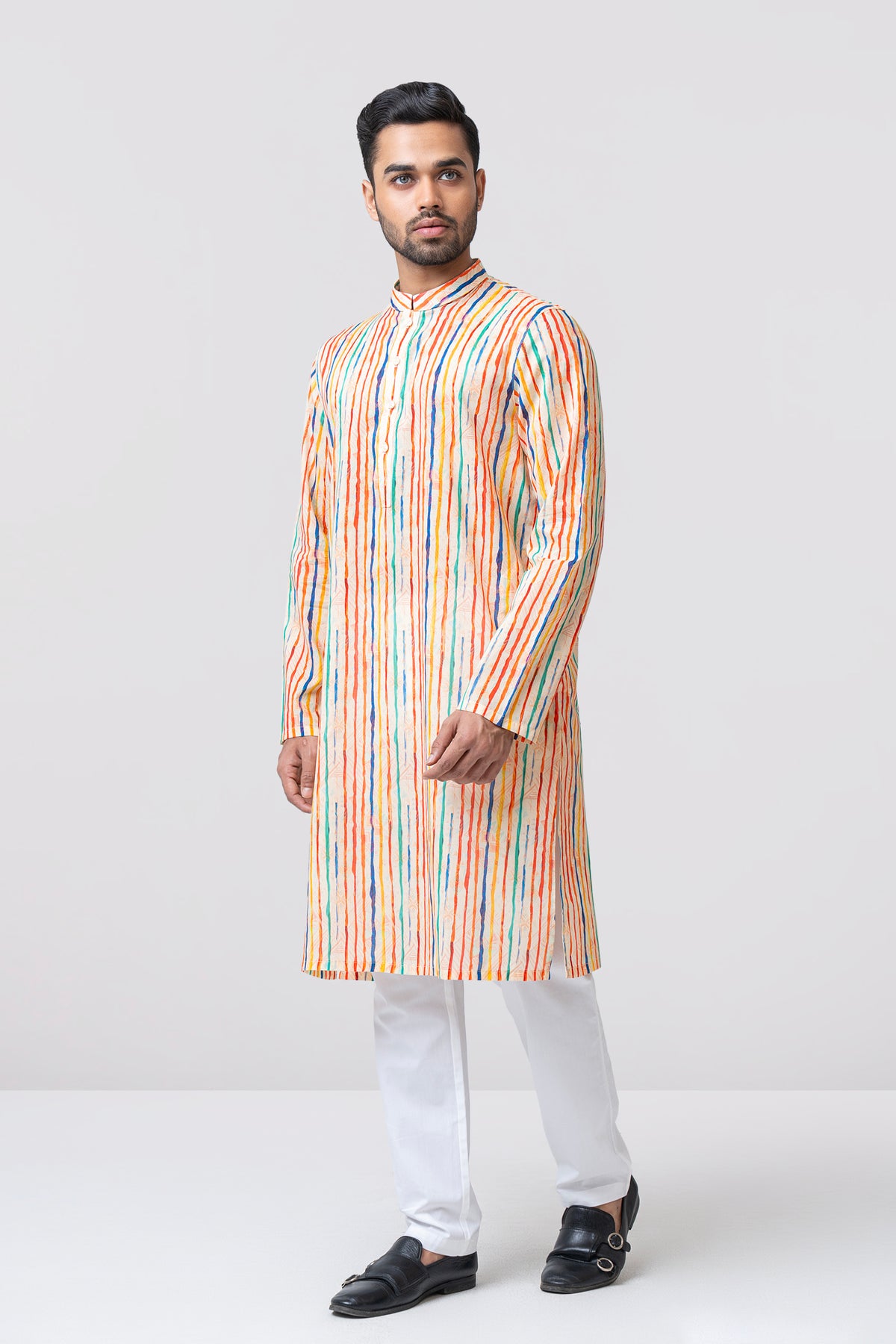 Regular Fit All-Over Printed Panjabi