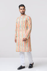 Regular Fit All-Over Printed Panjabi