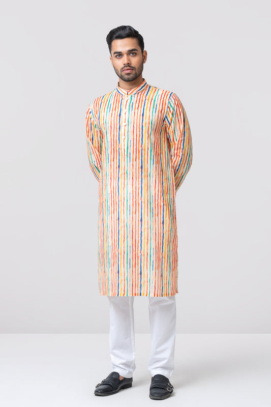 Regular Fit All-Over Printed Panjabi