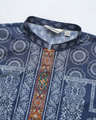 Relaxed Fit Printed One-Piece Lawn Kurta