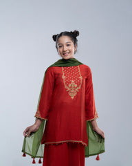 Princess Ethnic Partywear Set (10-14 Years)