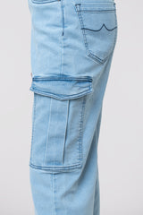 Wide-Leg High-Waist Denim