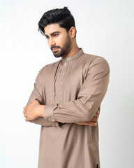 Regular Fit Embroidered Formal Ethnic Kurta Set