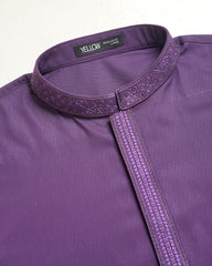 Regular Fit Embroidered Semi-Formal Panjabi