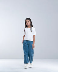 Princess Denim Bottom (6-8 Years)