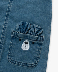 Newborn Boys' Dungaree (0-6 Months)