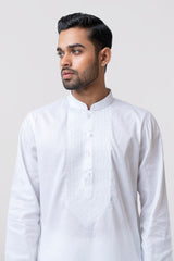 Regular Fit Embroidered Semi-Formal Panjabi