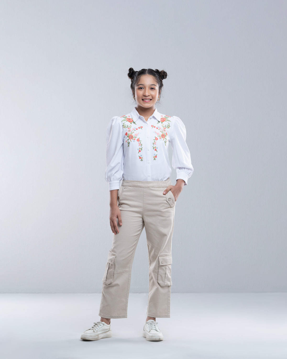 Junior Girls' Twill Bottom (10-14 Years)