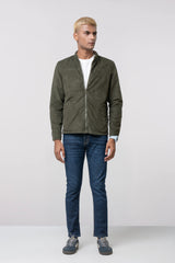 Regular Fit Reversible Corduroy/Suede Jacket