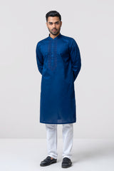 Regular Fit Embroidered Semi-Formal Panjabi