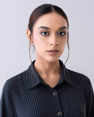 Mystika Pinstripe Two-Piece Set