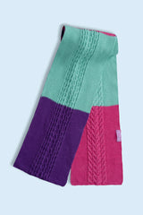 Girls Scarf - Purple Mix