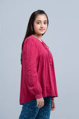 Junior Girls Western Fashion Top (10-14 Years)