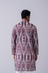 Regular Fit Printed Cotton Panjabi