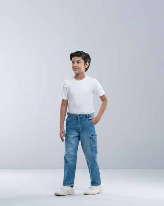 Prince Denim Bottom (6-8 Years)