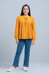 Junior Girls Western Fashion Top (10-14 Years)
