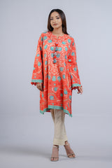 Relaxed Fit Mid-Length Printed Lawn Kurta