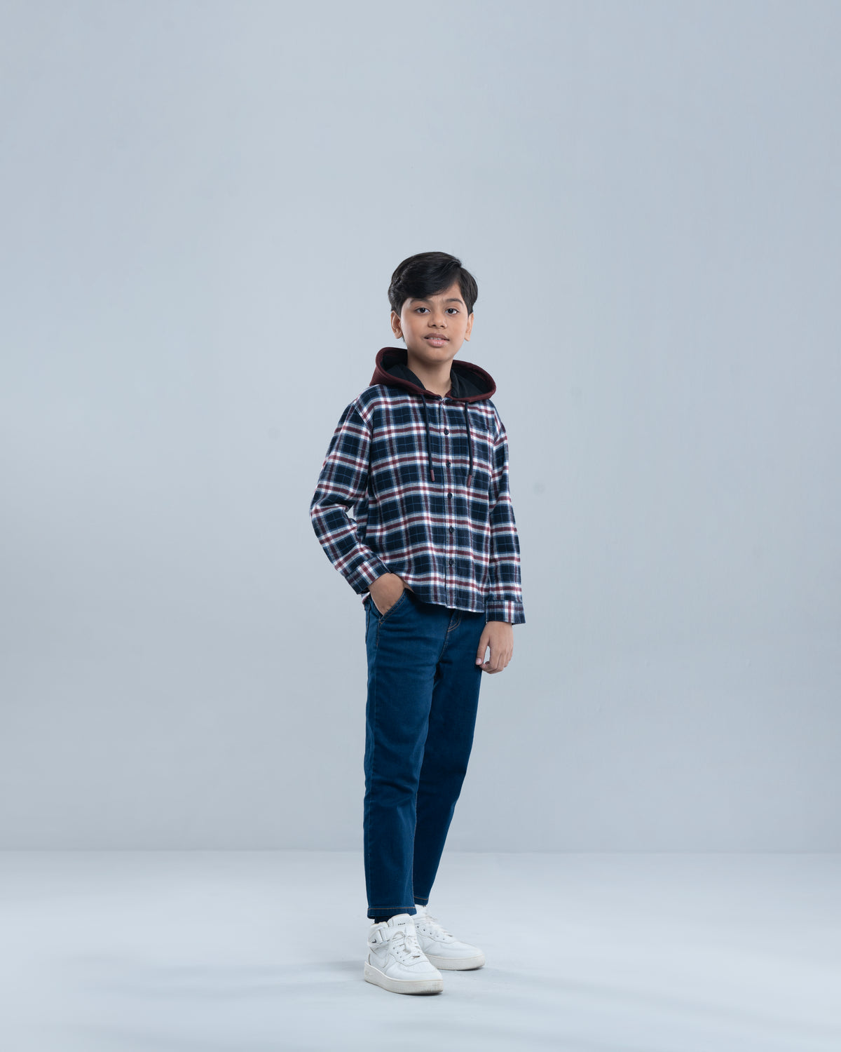 Prince Hooded Shacket (6-8 Years)