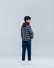 Prince Hooded Shacket (6-8 Years)