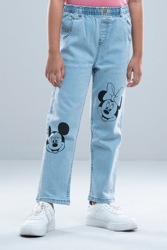 Girls Denim Bottom (2-4 Years) - Disney