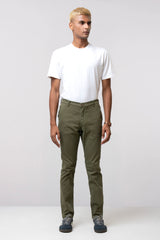 Slim Fit Solid Chinos