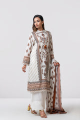 Relaxed Fit Printed Two-Piece Lawn