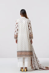 Relaxed Fit Printed Two-Piece Lawn