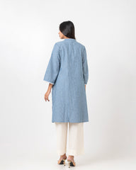 Relaxed Fit Embroidered One-Piece Ethnic Kurta