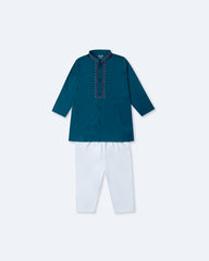 Newborn Boys' Panjabi Set (6-18 Months)