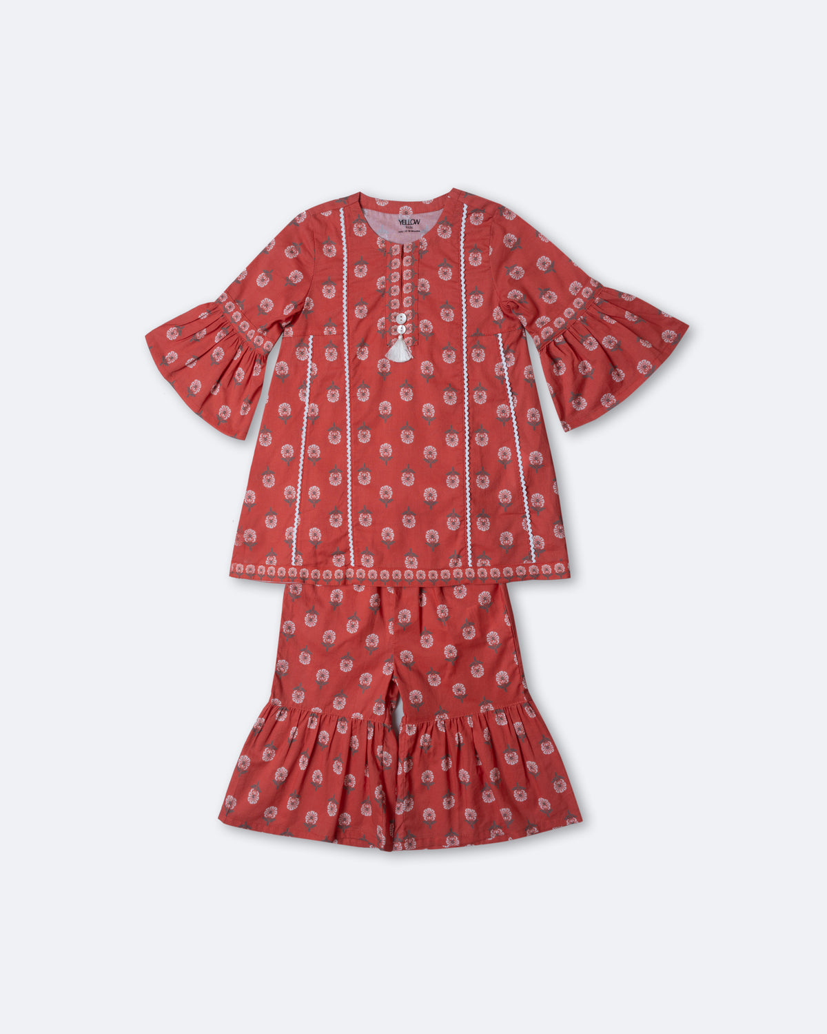 Newborn Girls' Ethnic Set (6-18 Months)