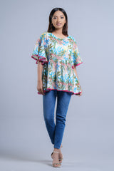 Oversized Slab Cotton Fashion Top