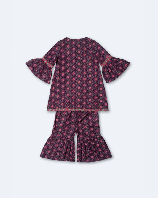 Newborn Girls' Ethnic Set (6-18 Months)