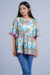 Oversized Slab Cotton Fashion Top