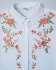 Junior Girls' Western Fashion Top (10-14 Years)