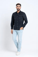 Regular Fit Corduroy Casual Shirt