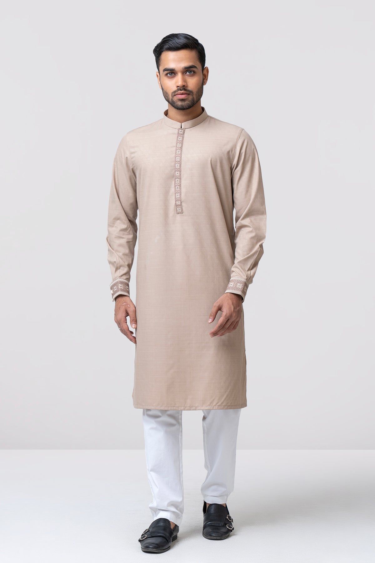 Regular Fit Embroidered Formal Panjabi