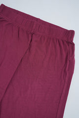 Knitted Basic Viscose-Spandex Leggings