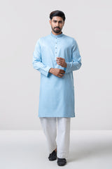 Regular Fit Embroidered Semi-Formal Panjabi