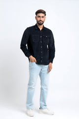 Regular Fit Corduroy Casual Shirt