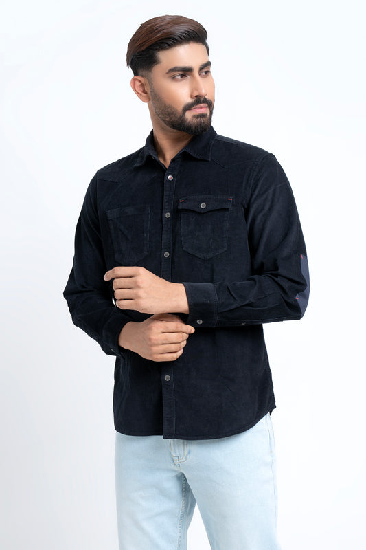Regular Fit Corduroy Casual Shirt